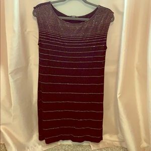 Express Black Embellished Dress